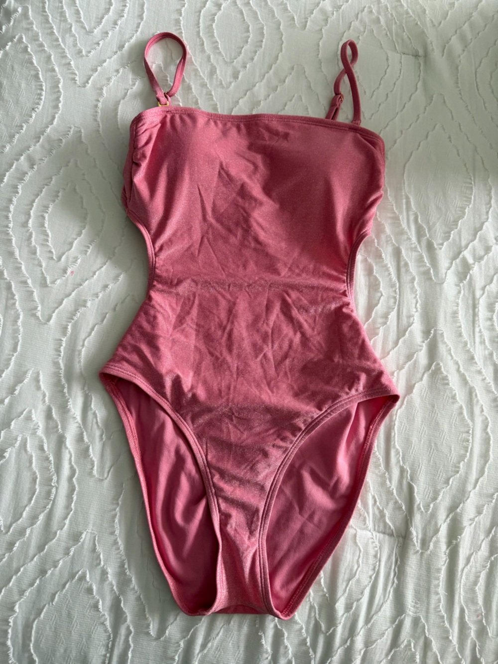 No Boundaries Pink One-Piece Swimsuit